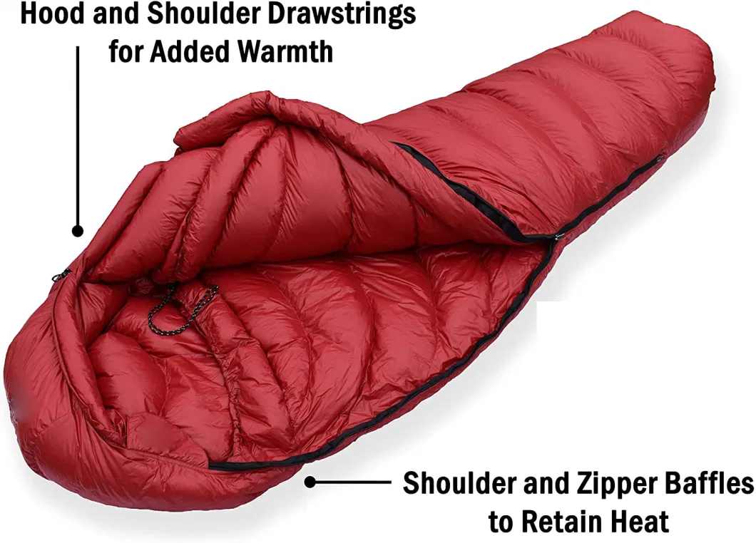 700 Fill Power Mummy Sleeping Bag